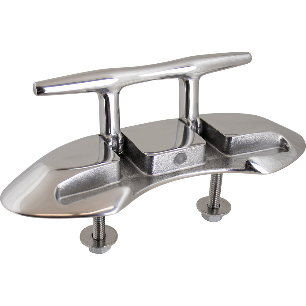 Sea-Dog Folding Stud Mount Cleat - 4-1/2" - Investment Cast 316 Stainless Steel [041404-1] - BuoyMart.com  Cleats Sea-Dog