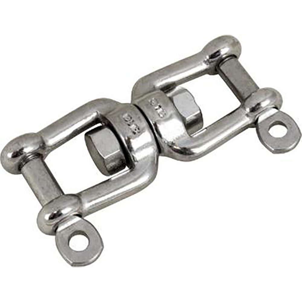 Sea-Dog Jaw  Jaw Swivel - Investment Cast 316 Stainless Steel Body w/304 Stainless Steel Pin [182310] - BuoyMart.com  Accessories Sea-Dog