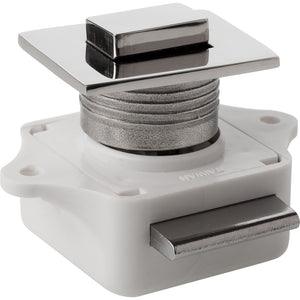 Sea-Dog Push Button Rim Latch - Square - Stainless Steel/Plastic Housing [225310-1] - BuoyMart.com  Latches Sea-Dog