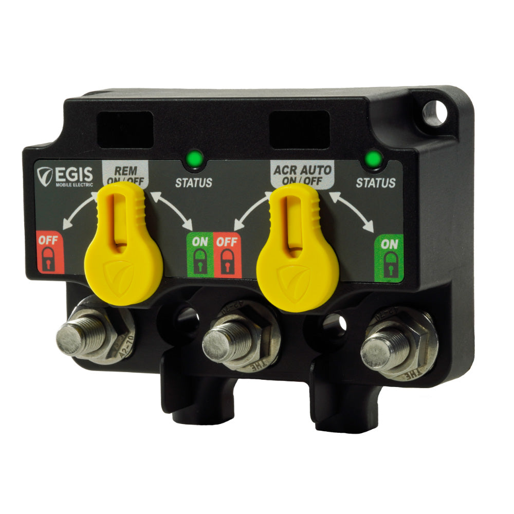 Egis Dual XD Flex 2 - Relay - ACR w/Knobs [8820-1530] - BuoyMart.com  Accessories Egis Mobile Electric