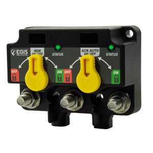 Egis Dual XD Flex 2 - Relay/Relay w/Knobs [8820-1550] - BuoyMart.com  Accessories Egis Mobile Electric