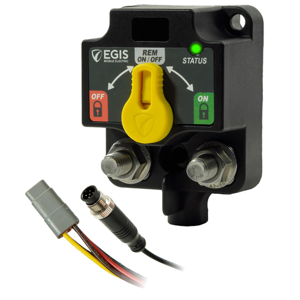 Egis Single XD - NMEA 2000 - Relay w/Knobs - 4 Position DT [9811-4500] - BuoyMart.com  Accessories Egis Mobile Electric