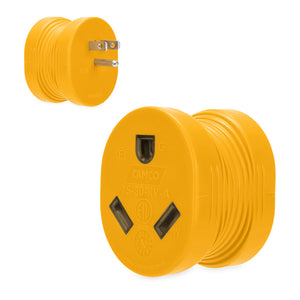 Camco Power Grip RV Adapter - 15Amp Male/30Amp Female [55223] - BuoyMart.com  Accessories Camco