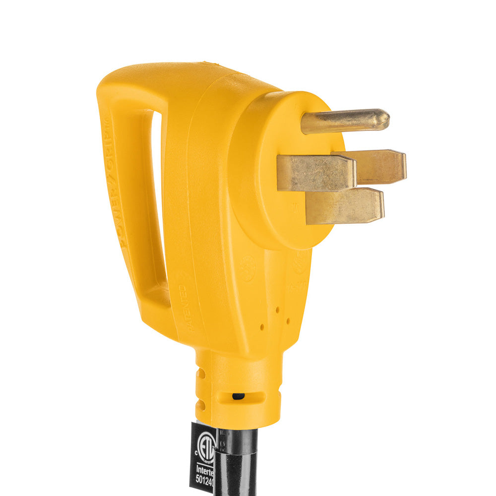 Camco Power Grip 18" Dogbone Adapter - 50 Amp Male/30 Amp Female [55173] - BuoyMart.com  Accessories Camco