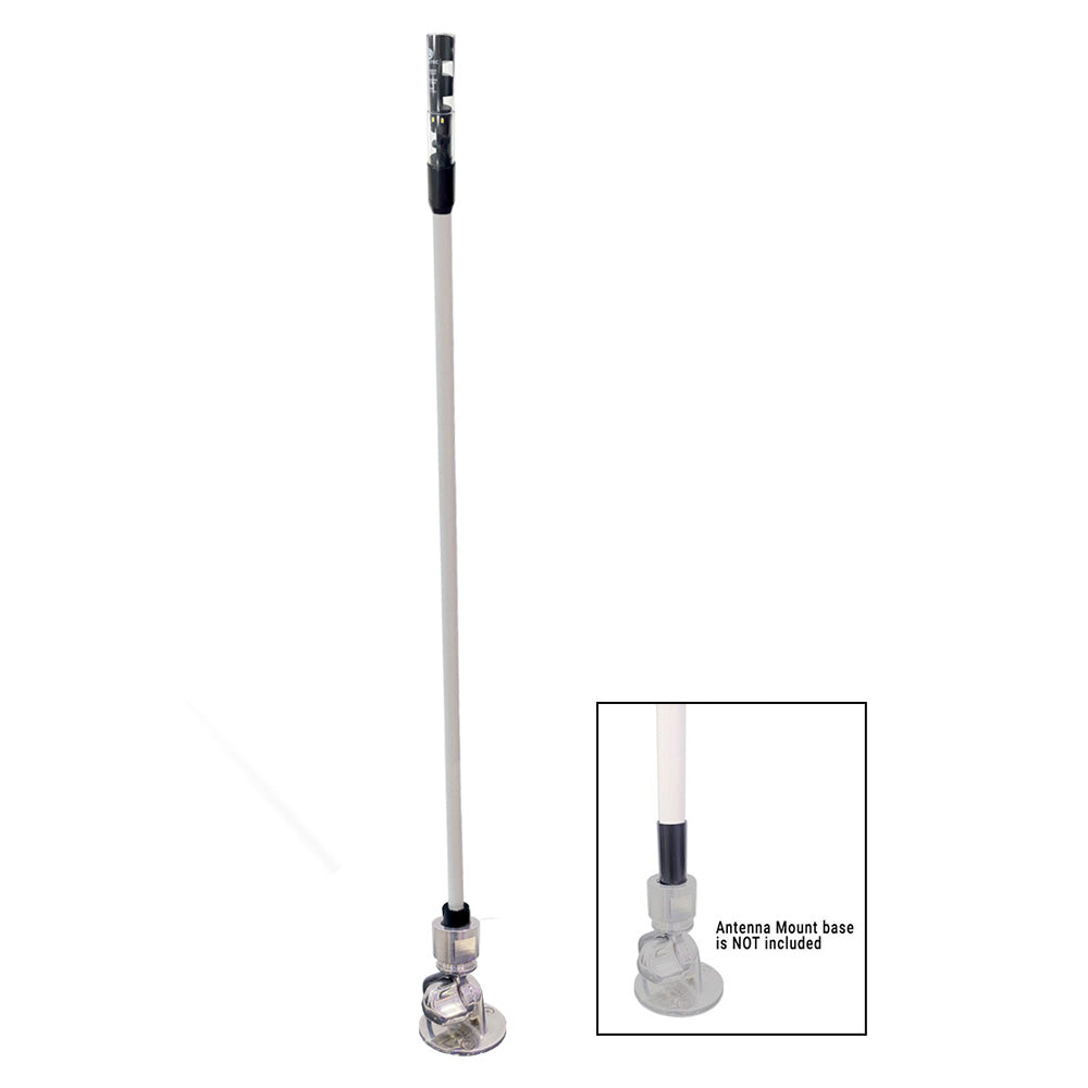 Lumitec Contour Masthead Combo Light w/Antenna Mount *Antenna Mount Base Not Included [101904] - BuoyMart.com  Navigation Lights Lumitec