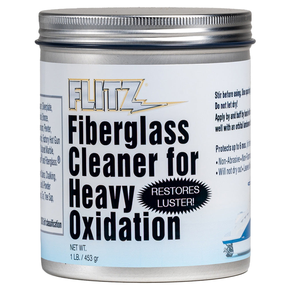 Flitz Fiberglass Cleaner f/Heavy Oxidation - 1lb [CA03416] - BuoyMart.com  Cleaning Flitz