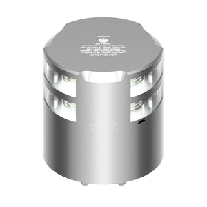 Lopolight 360 Double-Stacked 3nm Masthead Light - Silver Anodized [300-112G2ST] - BuoyMart.com  Navigation Lights Lopolight