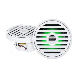 Aquatic AV ELITE 6.5" RGB Speakers - White - Pair [EL423] Aquatic AV