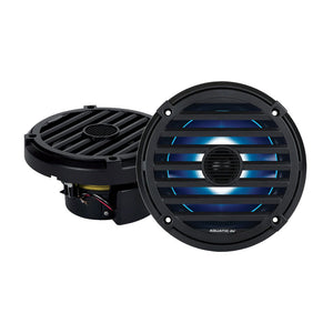Aquatic AV ELITE 6.5" RGB Speakers - Black - Pair [EL424] Aquatic AV