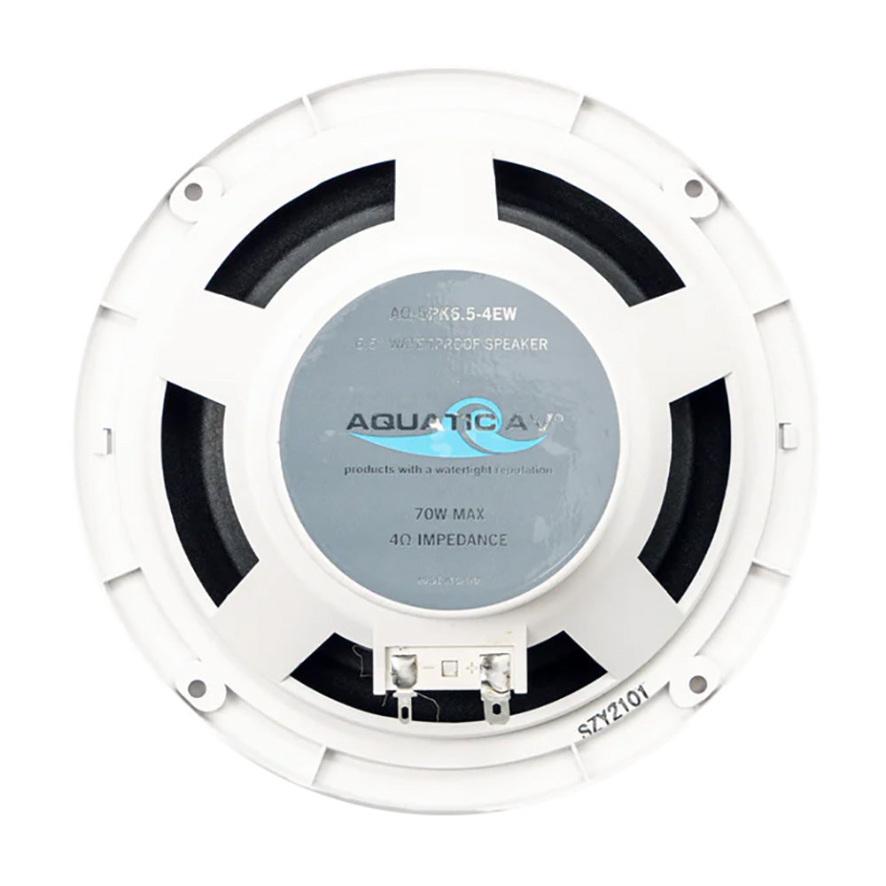 Aquatic AV 6.5" Economy Speakers - White - Pair [EC121] Aquatic AV