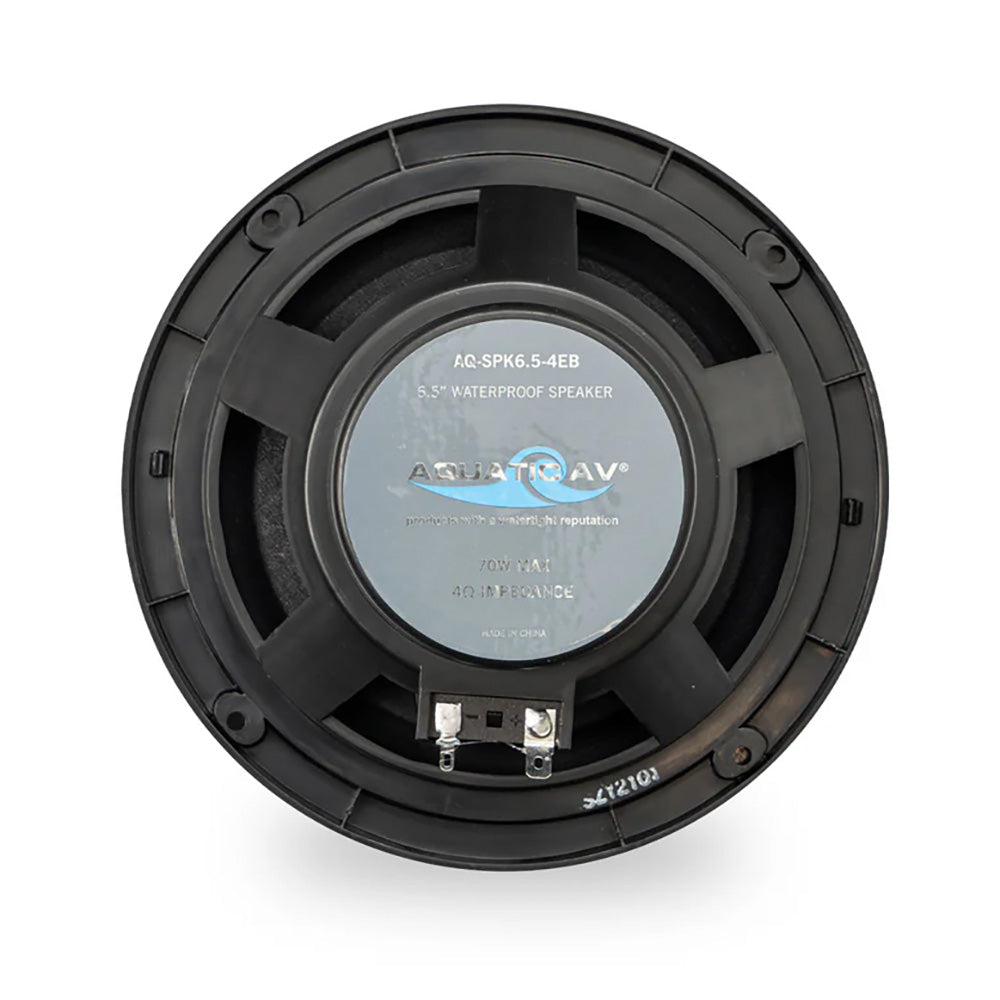 Aquatic AV 6.5" Economy Speakers - Black - Pair [EC122] Aquatic AV