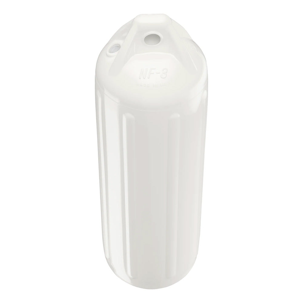 Polyform NF-3 Heavy-Duty Twin Eye 5.6" x 19" - White [NF-3 WHITE] - BuoyMart.com  Fenders Polyform U.S.