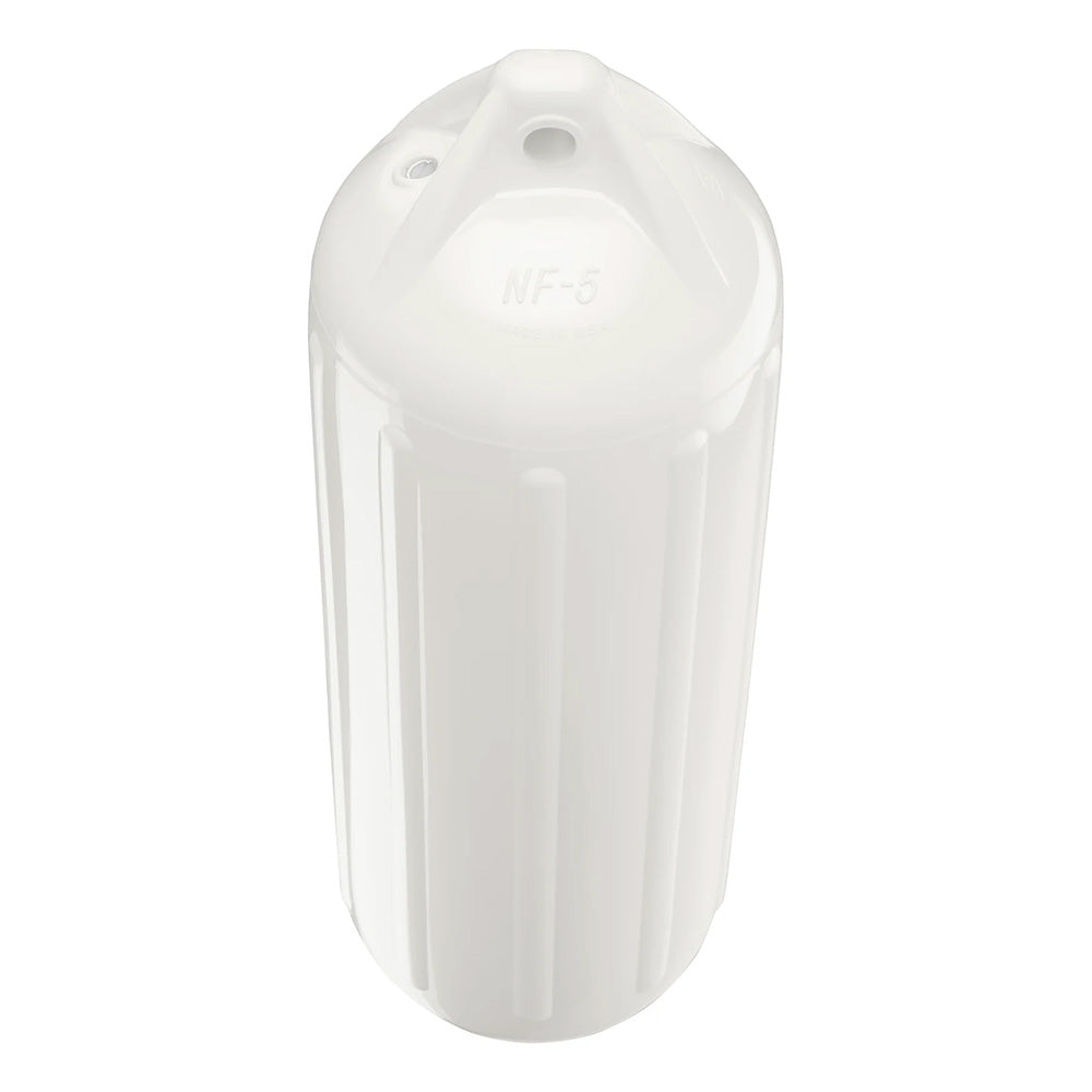 Polyform NF-5 Heavy-Duty Twin Eye 8.9" x 26.8" - White [NF-5 WHITE] - BuoyMart.com  Fenders Polyform U.S.
