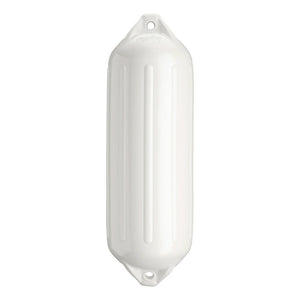Polyform NF-5 Heavy-Duty Twin Eye 8.9" x 26.8" - White [NF-5 WHITE] - BuoyMart.com  Fenders Polyform U.S.