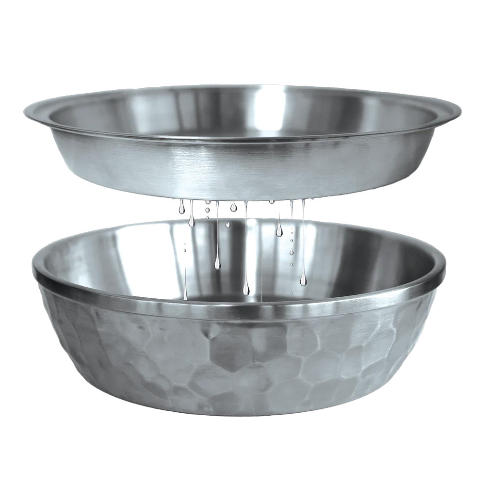 Toadfish Seafood Bowl - 12" - Stainless Steel - 2 Layer Serving Bowl [8073] - BuoyMart.com  Accessories Toadfish