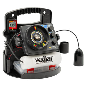 Vexilar FLX-18 Pro Pack II Fishing System w/12 Degree Ice-Ducer  DD-100 [PPX1812] - BuoyMart.com  Ice Flashers Vexilar