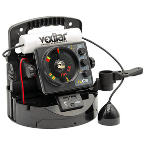 Vexilar FLX-28 Pro Pack Elite Fishing System w/Pro View Ice-Ducer  Vexilar Lithium Battery [PPEL28PV] - BuoyMart.com  Ice Flashers Vexilar