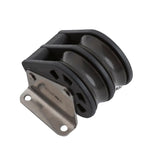 Barton Size 3 45mm Plain Bearing Pulley Block Double Upright Block [N03250] - BuoyMart.com  Blocks Barton Marine