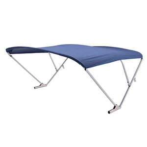 SureShade Power Bimini - Clear Anodized Frame - Navy Canvas [2024050713] SureShade