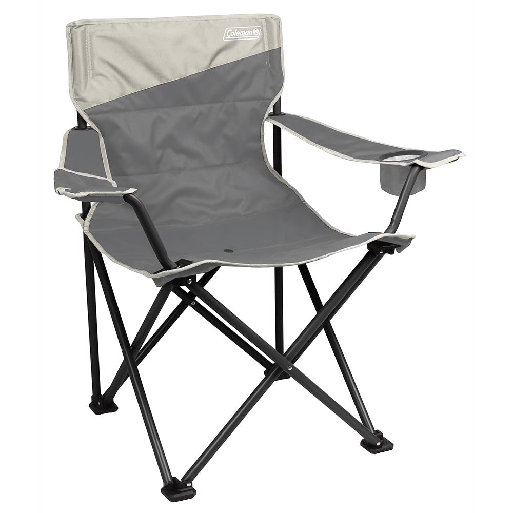 Coleman Big  Tall Quad Camping Chair - Grey [2178363] - BuoyMart.com  Camping Coleman