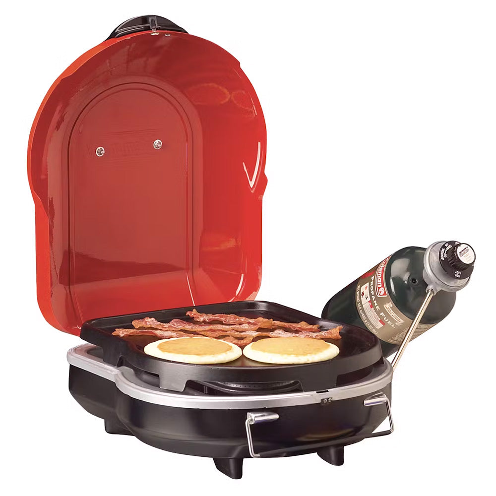 Coleman Fold N Go+ Propane Grill - Red [2000020932] - BuoyMart.com  Camping Coleman