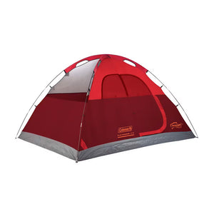 Coleman 4-Person Flatwoods II Lightweight Dome Camping Tent - Red [2207389] - BuoyMart.com  Tents Coleman