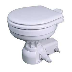 Raritan Sea Era Marine Size Pressurized Freshwater Toilet w/Multifunction Panel - White - 12V [162MF01201] - BuoyMart.com  Marine Sanitation Raritan