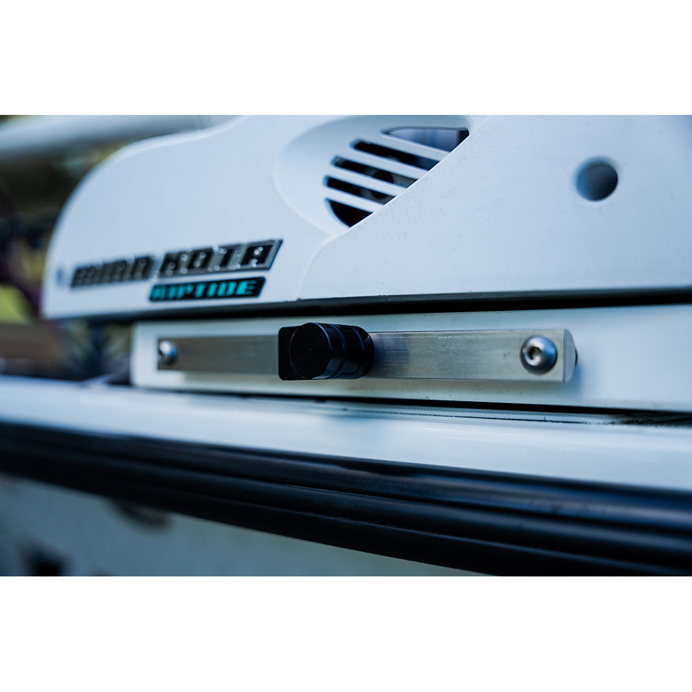 Secure Outdoors Elite Lock - Single - Minn Kota QRB - Black [SO-EL-S-MK-BK] - BuoyMart.com  Trolling Motor Accessories Secure Outdoors