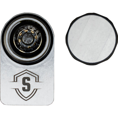 Secure Outdoors Elite Lock - Single - Minn Kota QRB - Silver [SO-EL-S-MK-SV] - BuoyMart.com  Trolling Motor Accessories Secure Outdoors
