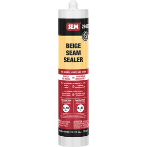 SEM 1K Seam Sealer - 10.1oz Tube - Beige [29382] SEM