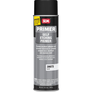 SEM Self Etching Primer - 20oz Aerosol Can - Black [39673] SEM