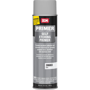 SEM Self Etching Primer - 20oz Aerosol Can - Grey [39683] SEM