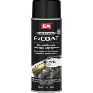 SEM Ez Coat - 16oz Aerosol Can - Black [62213] SEM