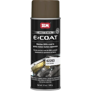 SEM Ez Coat - 16oz Aerosol Can - Olive Brown [62263] SEM