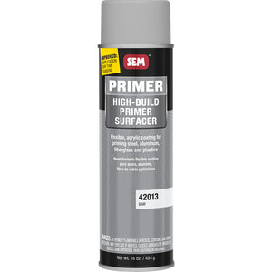 SEM High-Build Primer Surfacer - 20oz Aerosol Can - Grey [42013] SEM