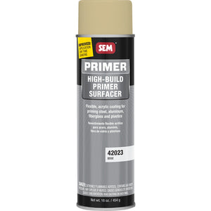 SEM High-Build Primer Surfacer - 20oz Aerosol Can - Beige [42023] SEM