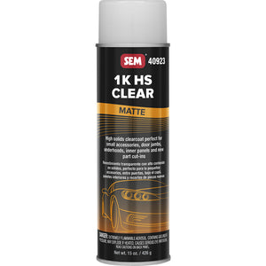 SEM 1K HS Clear - 20oz Aerosol Can - Matte Finish [40923] SEM