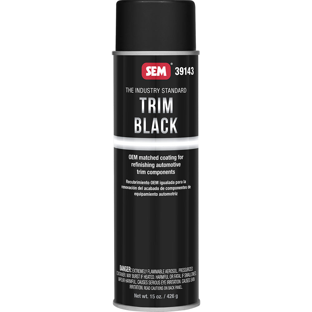 SEM Trim Black - 20oz Aerosol Can [39143] SEM