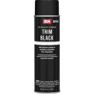 SEM Trim Black - 20oz Aerosol Can [39143] SEM