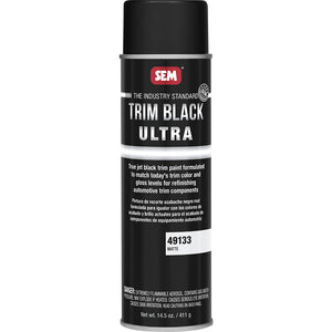 SEM Trim Black Ultra - 20oz Aerosol Can - Matte Finish [49133] SEM