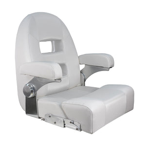 Springfield Center Console Helm Flip-Up - White/White [1042035-W] Springfield Marine