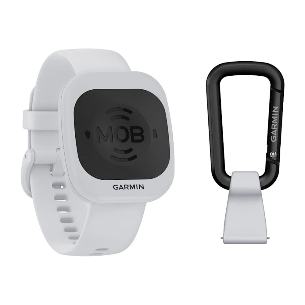 Garmin MOB Tag w/White Quick Release Band [010-02908-30] Garmin