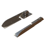 TACO Command Ratchet Hinge - 18-1/2" - 316 Stainless Steel Polished w/Hard Stop [H25-0048] TACO Marine