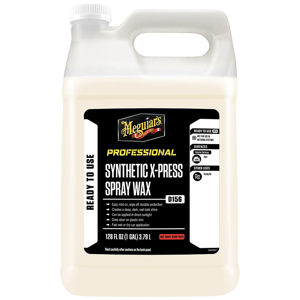 Meguiar's Synthetic X-Press Spray Wax - 1 Gallon [D15601] Meguiar's