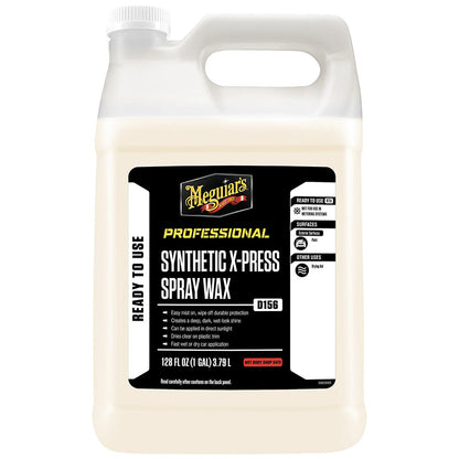 Meguiar's Synthetic X-Press Spray Wax - 1 Gallon [D15601] Meguiar's
