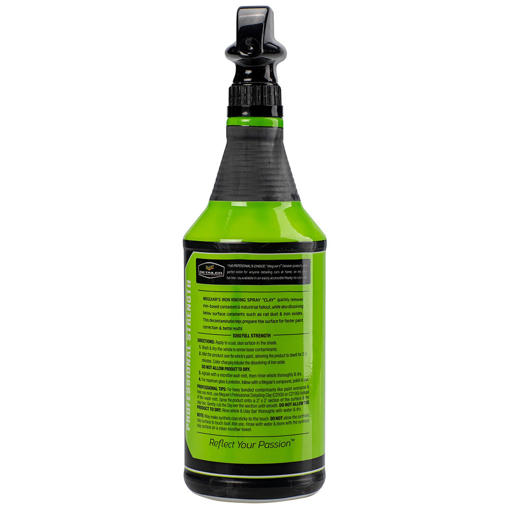 Meguiar's Iron Removing Spray "Clay" - 32oz [DRTU200232] Meguiar's