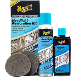 Meguiar's Two-Step Headlight Restoration Kit [G2970] Meguiar's
