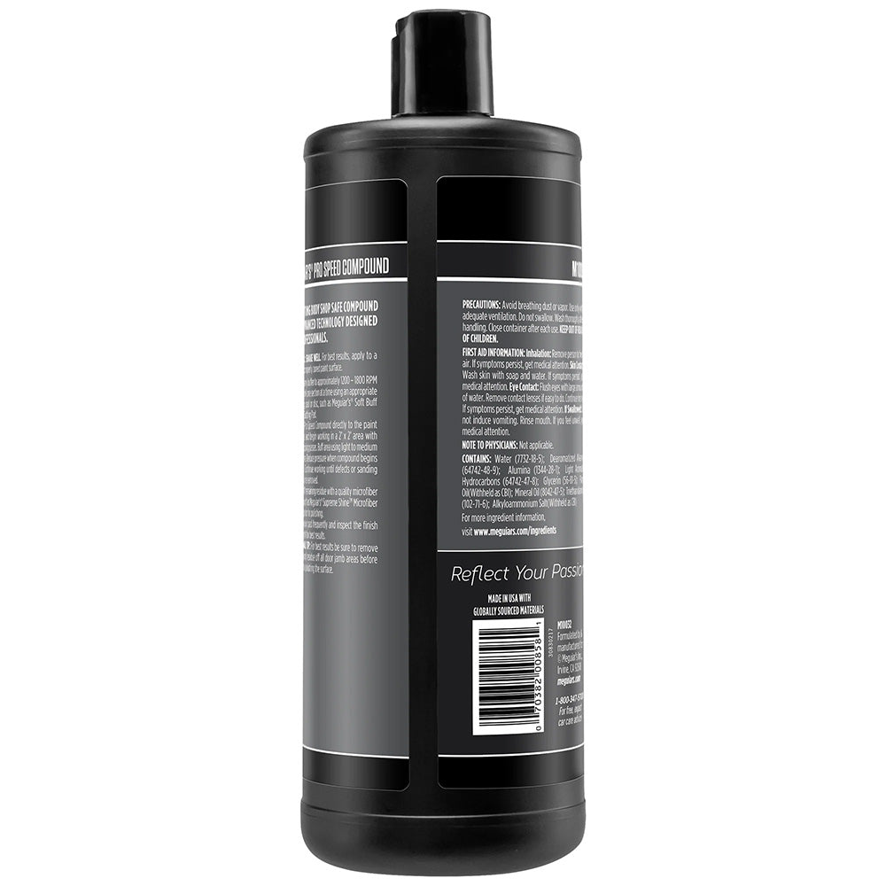 Meguiar's Professional Pro Speed Compound - 32oz [M10032] Meguiar's