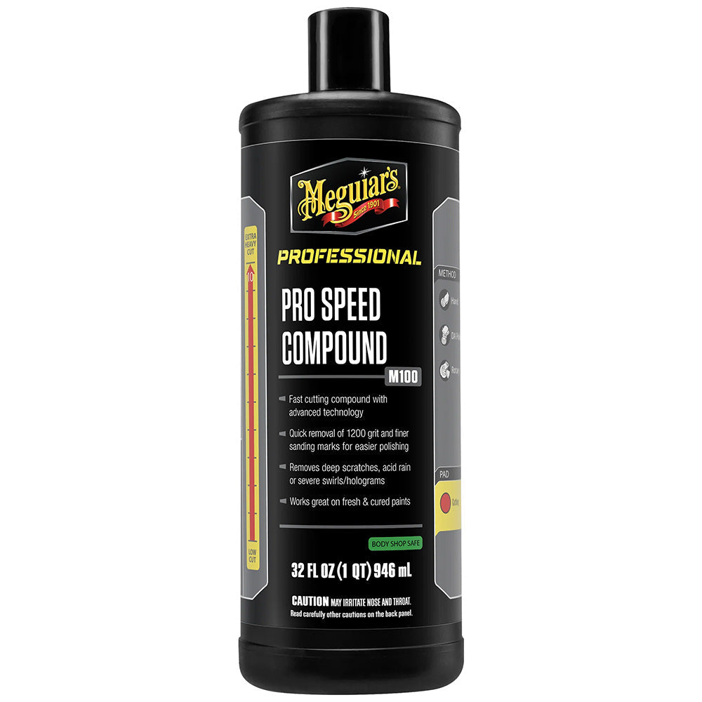 Meguiar's Professional Pro Speed Compound - 32oz [M10032] Meguiar's