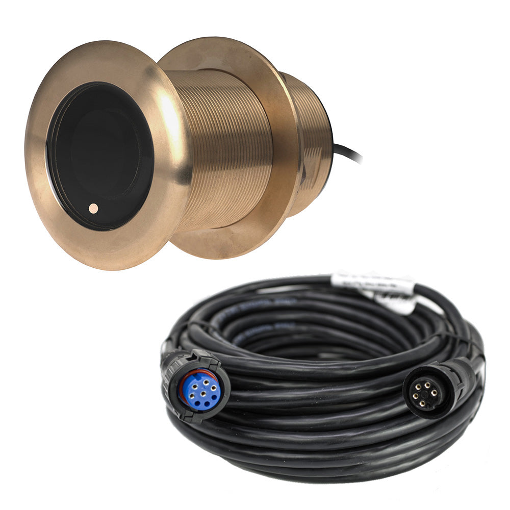 Airmar B60 Thru-Hull Transducer 12 Tilt, 8-Pin Garmin Connector, Depth  Temperature [B60-12-8G] Airmar